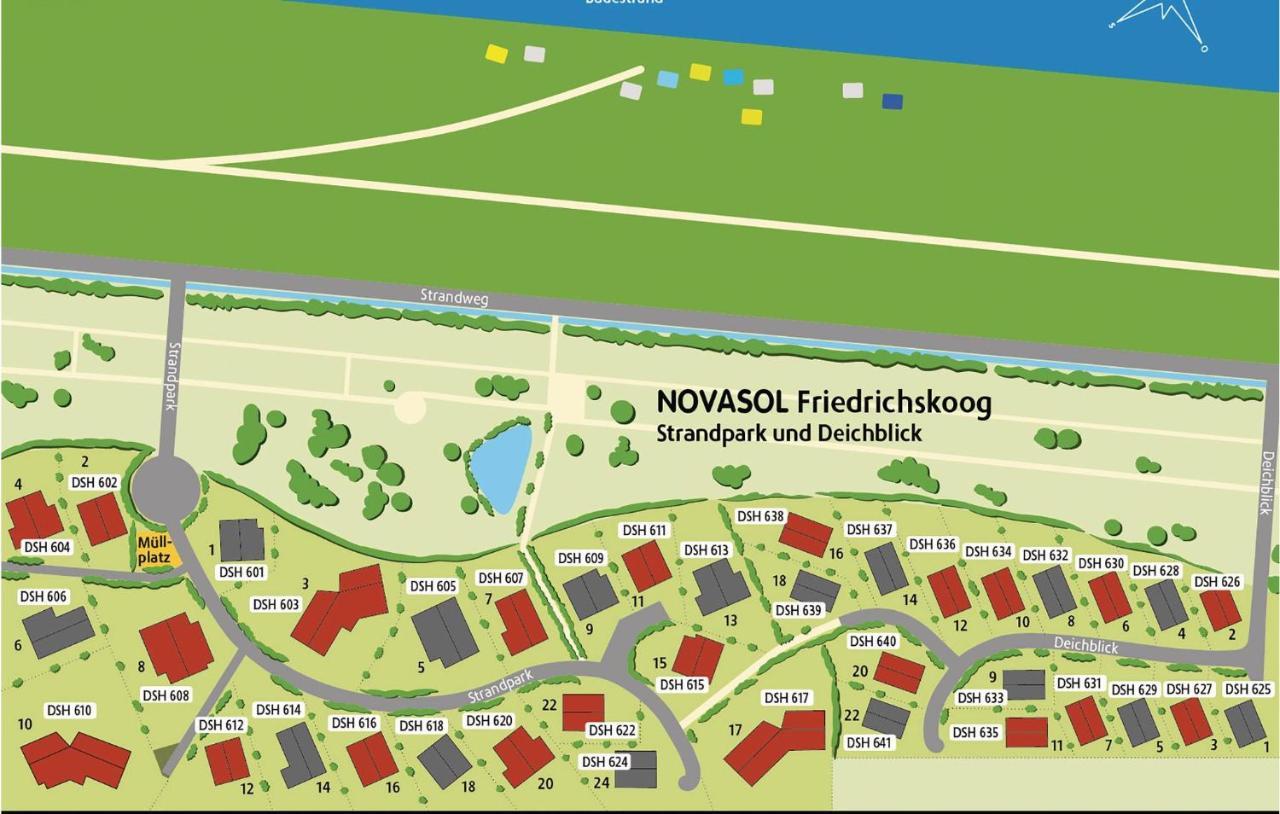 Friedrichskoog-Deichblick 22 Villa Luaran gambar